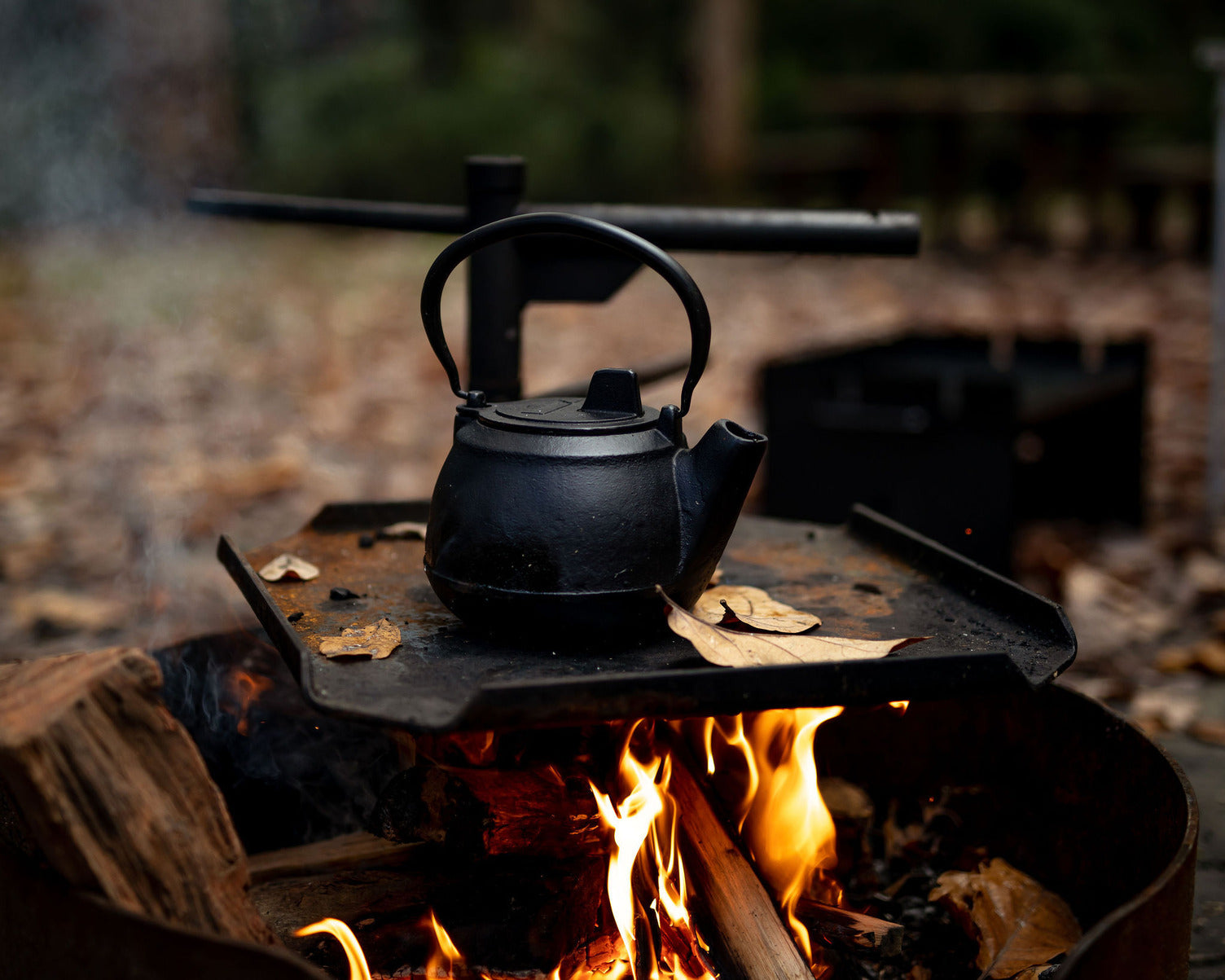 Campfire Cast Iron Kettle 