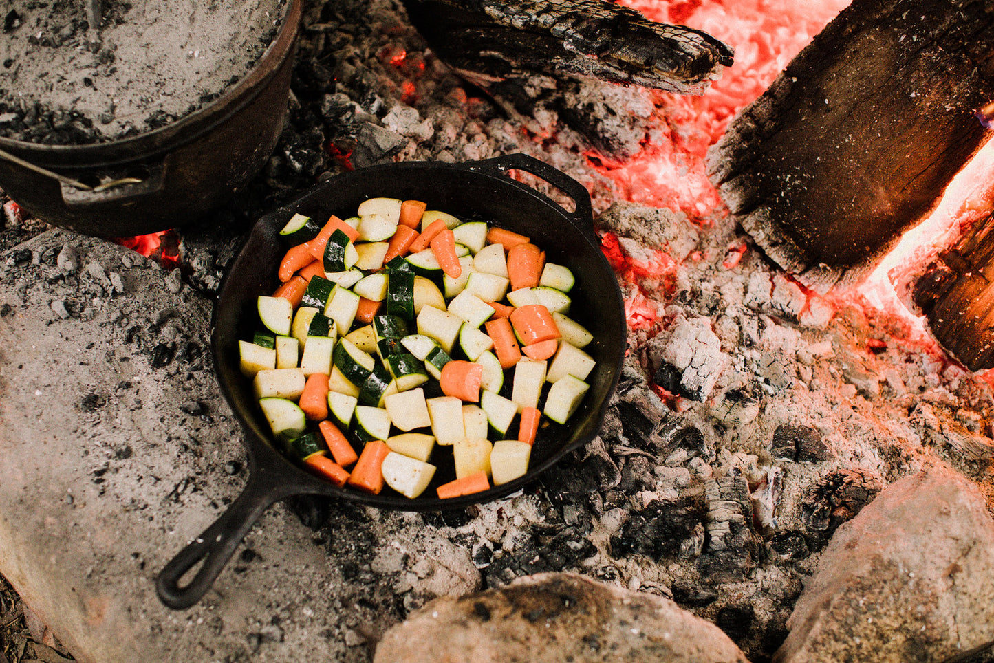 Campfire Cast Iron Skillet