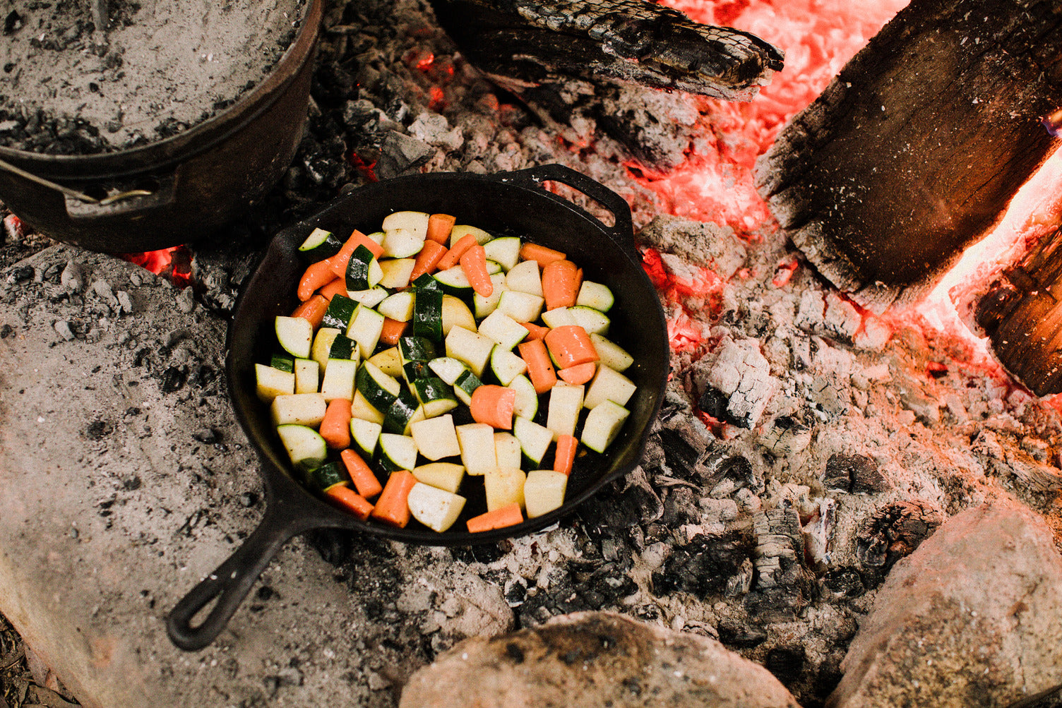 Campfire Cast Iron Skillet