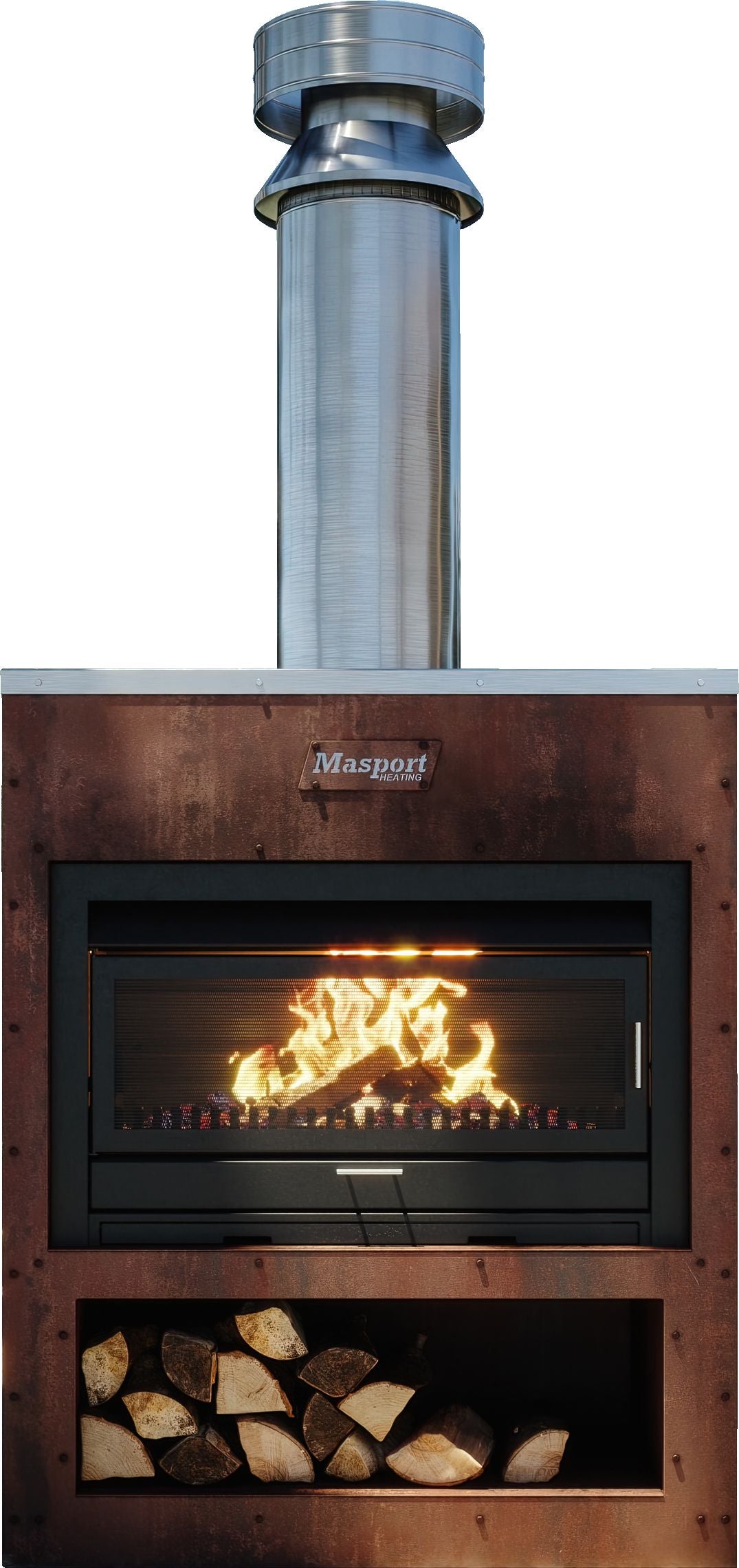 Masport Matakana 1200 Outdoor Woodfire and Cooking Centre