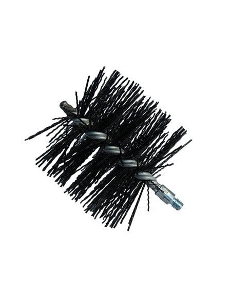 NZ Brush Co - Chimney Sweep Deluxe Poly Brush (With Fitting)