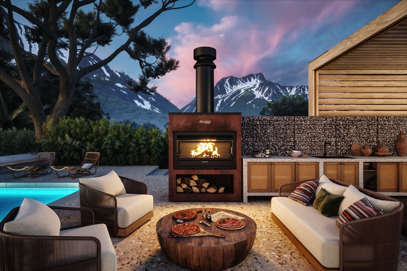 Outdoor Fires available at Heating Marlborough in Blenheim, NZ