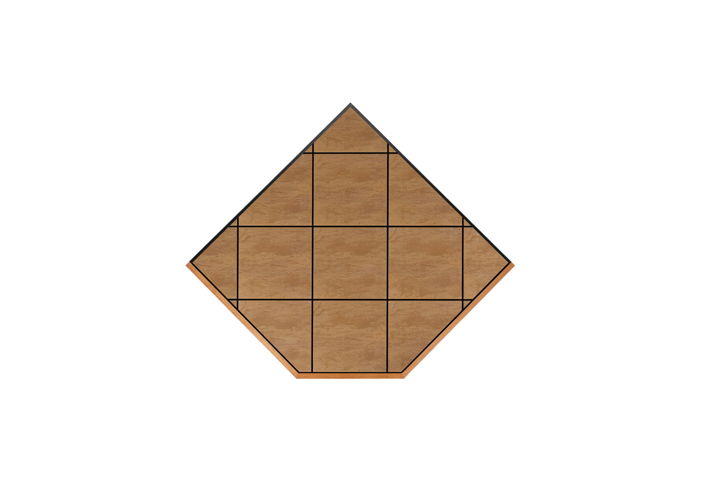 Metro Pine Corner Floor Protector