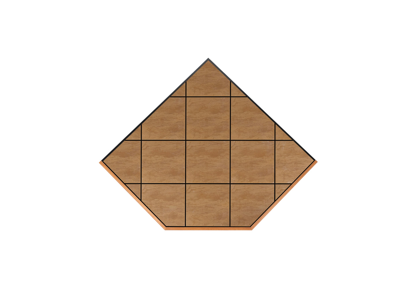Metro Pine Corner Floor Protector