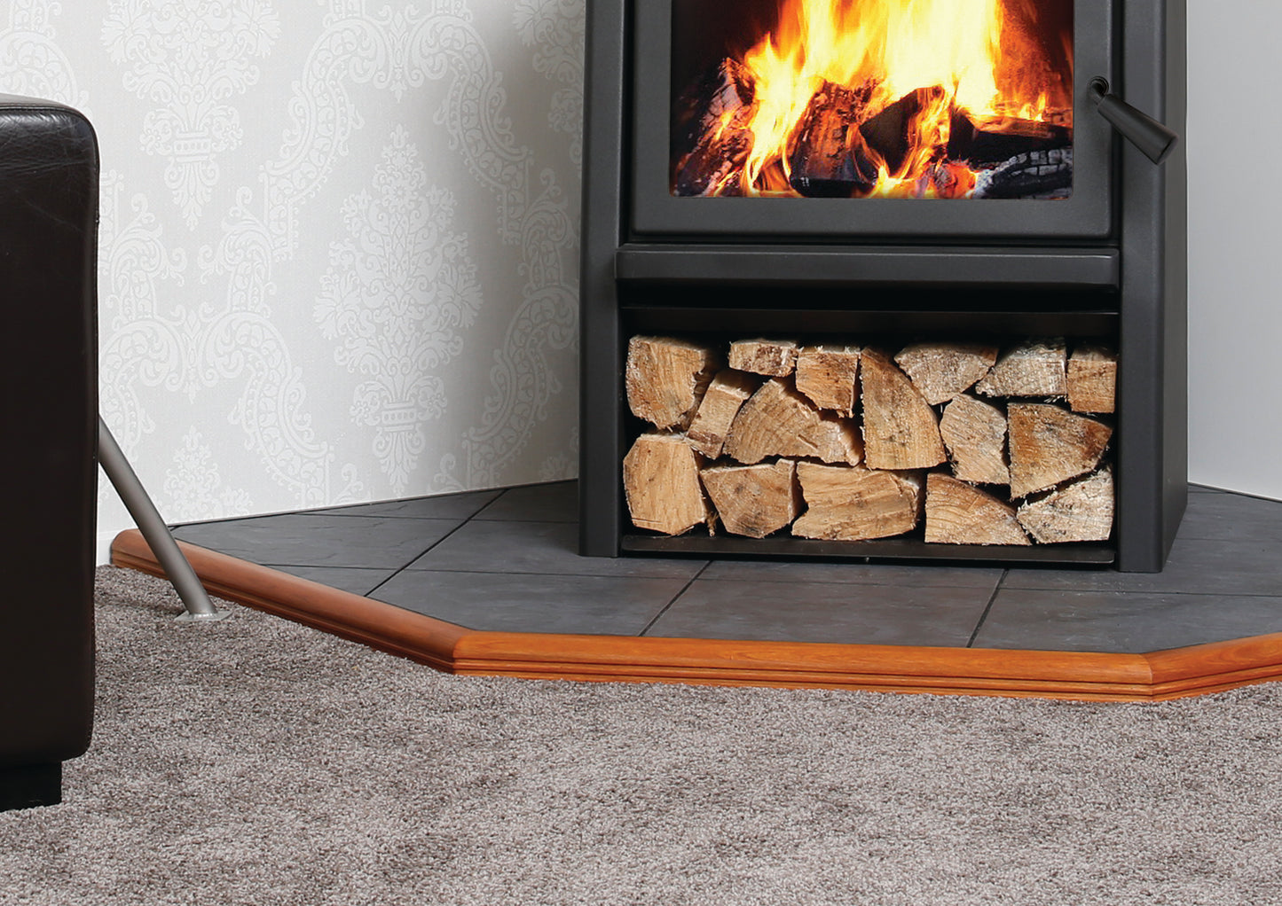 Metro Rimu Corner Ash Floor Protector