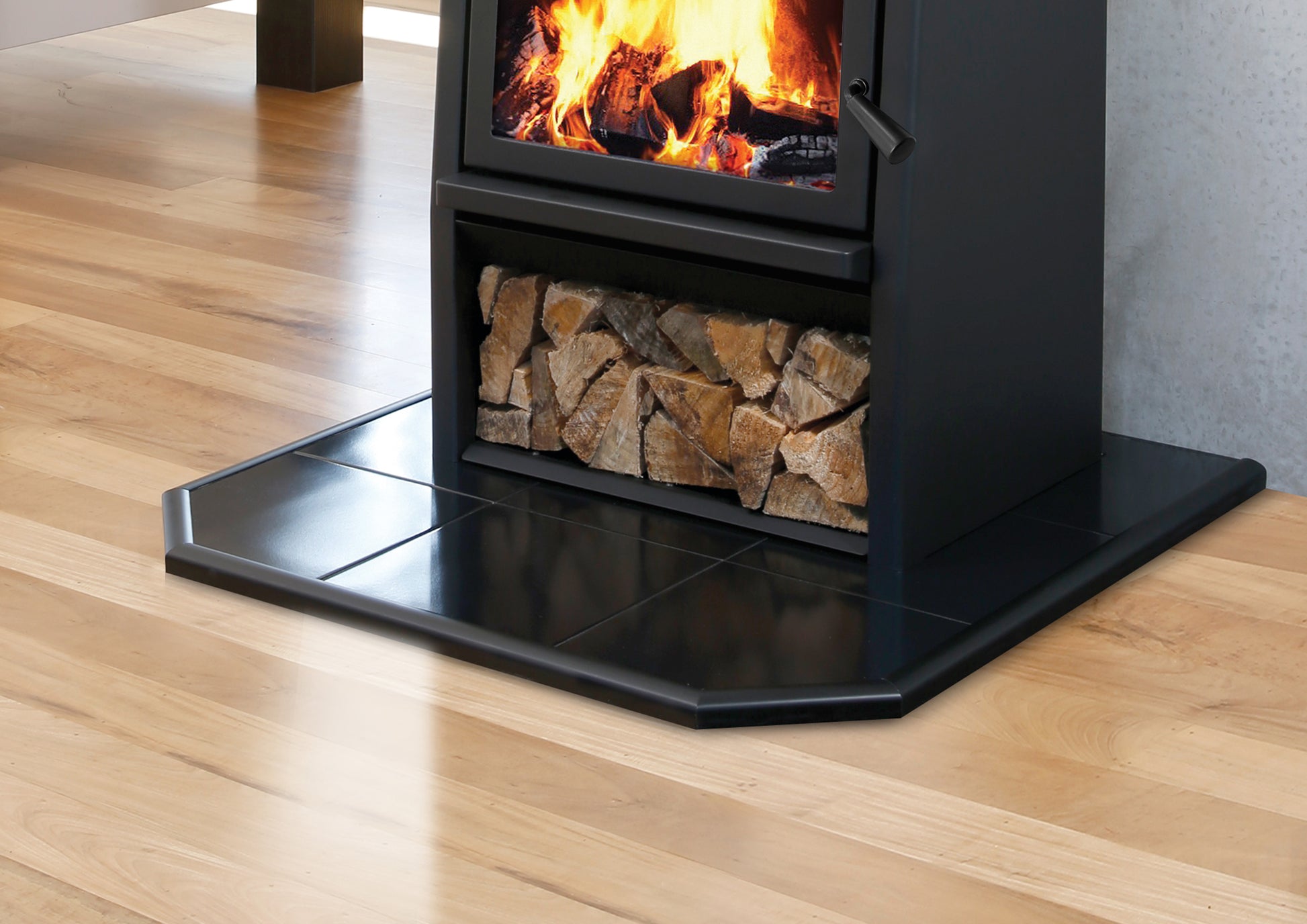 Metro Alloy Wall Ash Floor Protector
