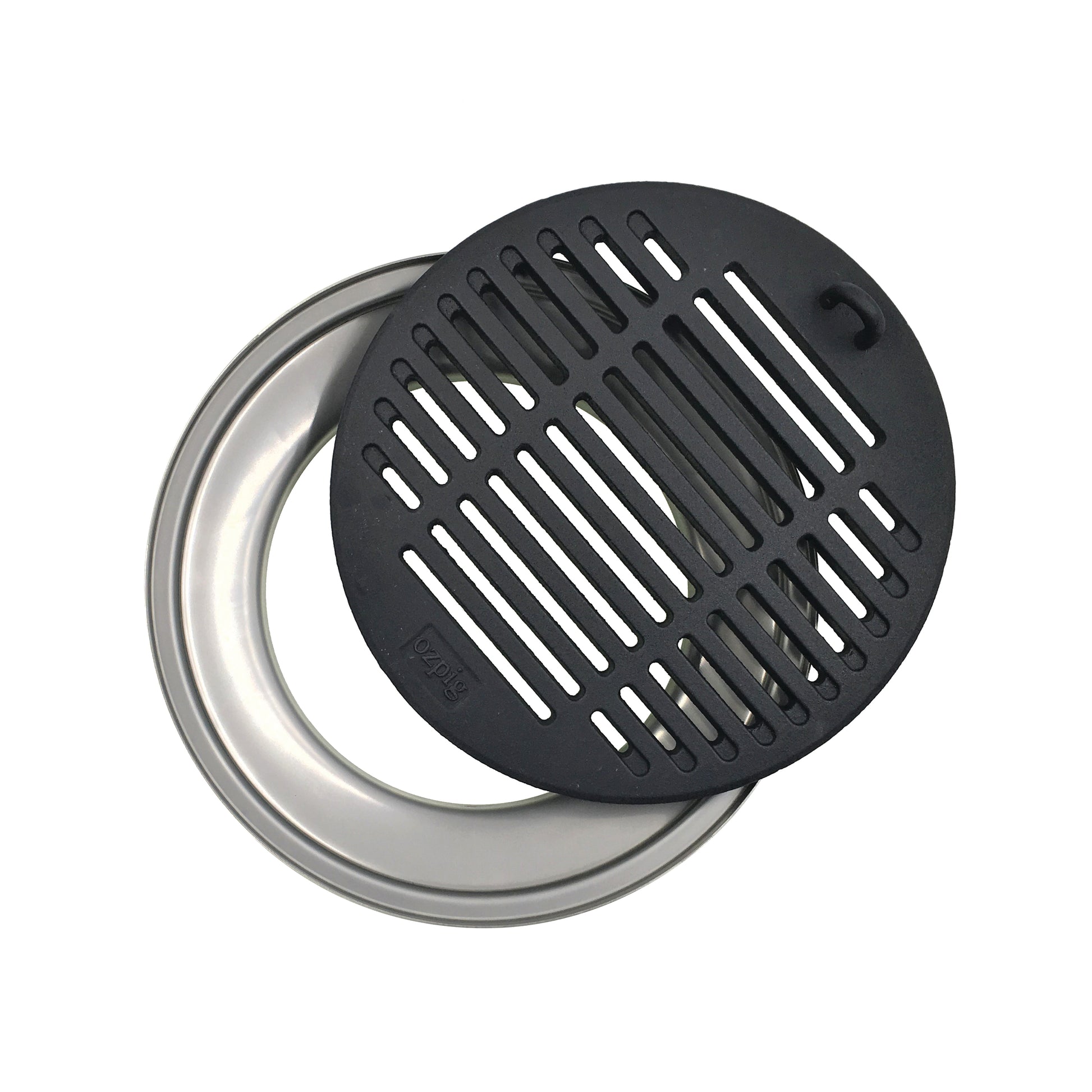 Ozpig Chargrill Plate + Drip Tray - Series 1 + Series 2