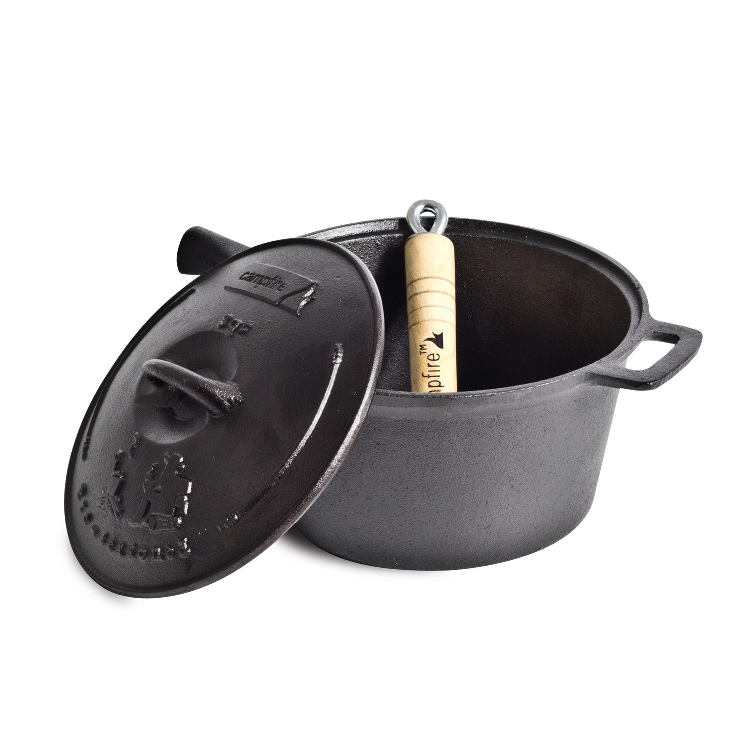 Campfire Cast Iron Saucepan