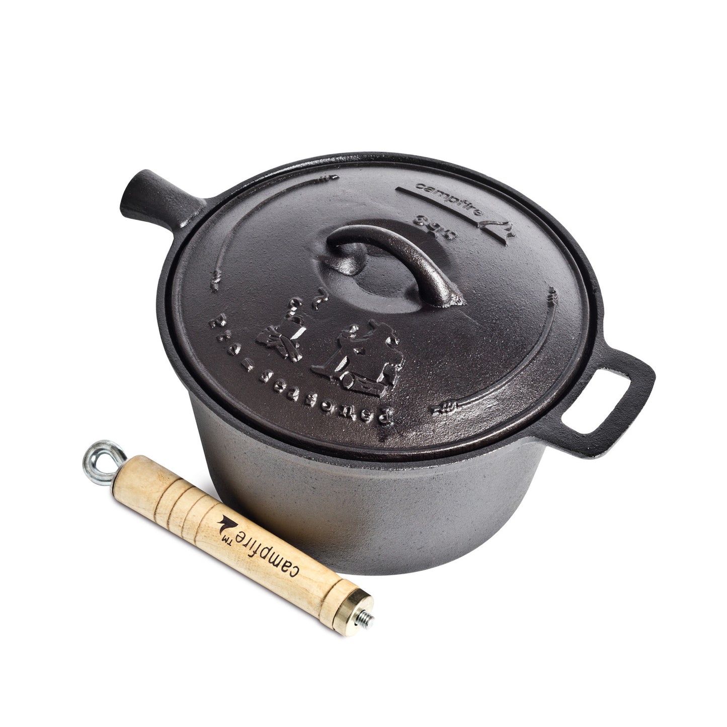 Campfire Cast Iron Saucepan
