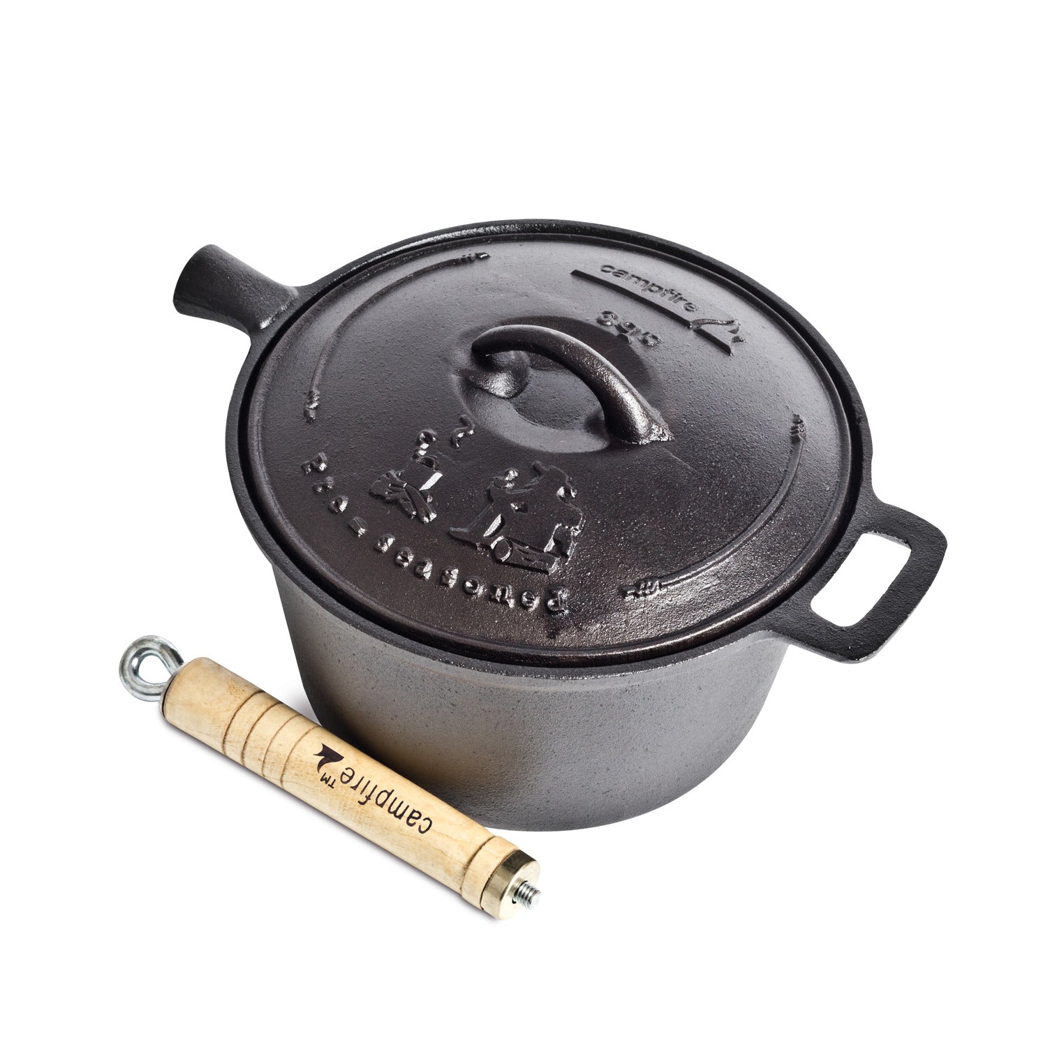 Campfire Cast Iron Saucepan