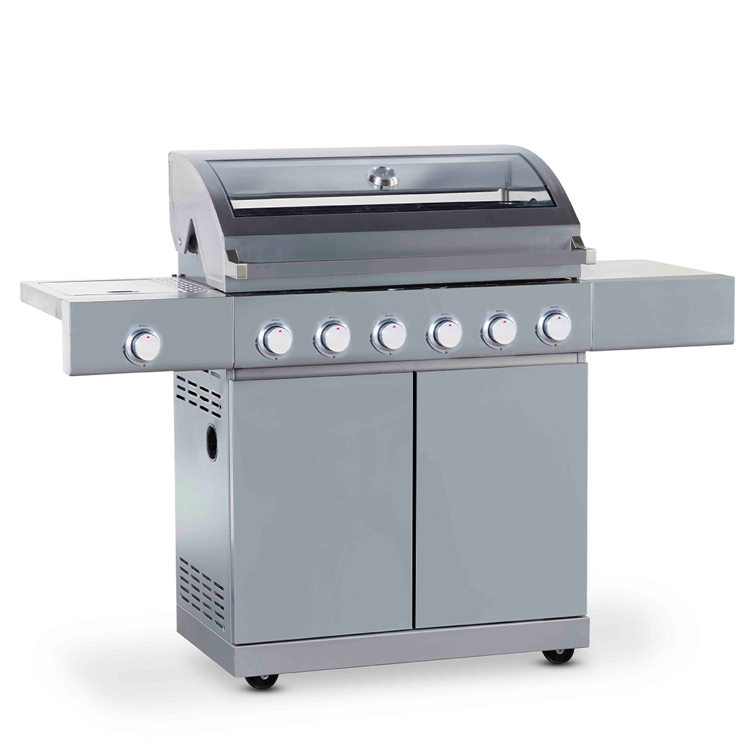 Alfresco 6-Burner Stainless Steel Gas BBQ