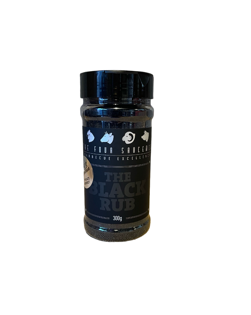 The Four Saucemen - The Black Rub 300g