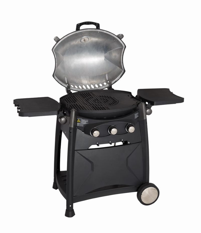 Gasmate Odyssey 3T Gas BBQ with Trolley - 3 Burner