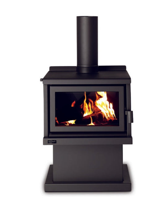 Kent Haast Freestanding Pedestal Wood Fire