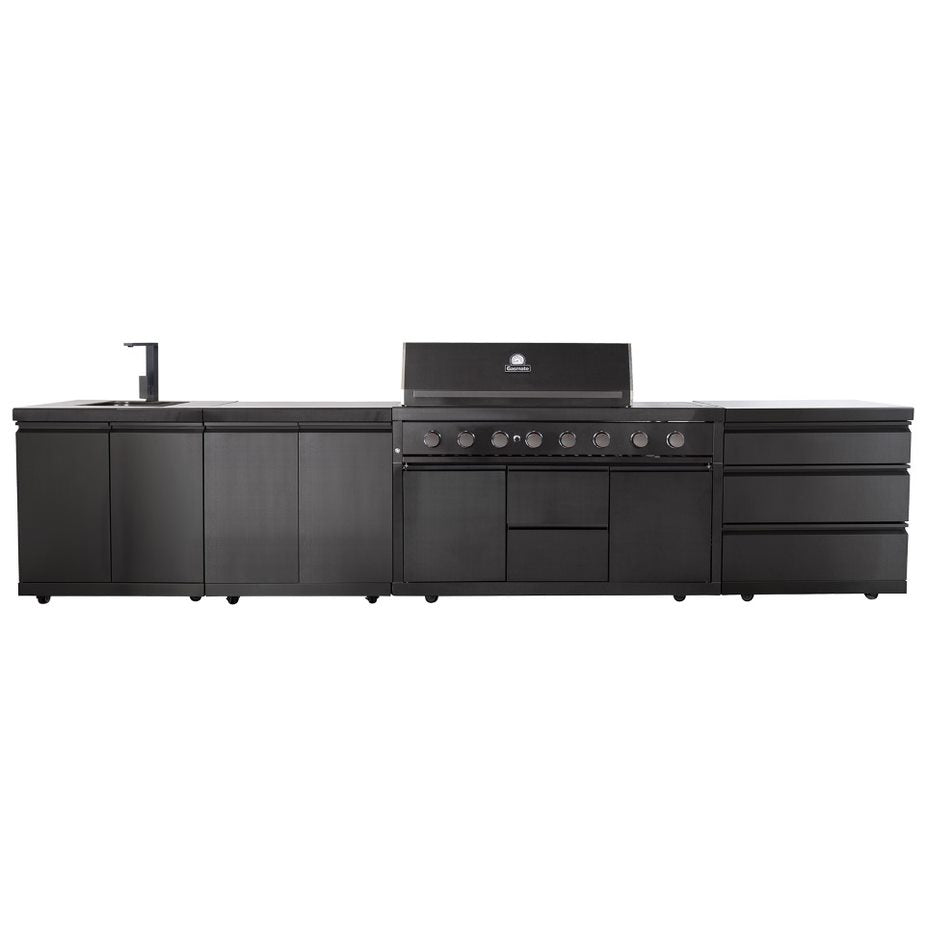 Gasmate Nova Graphite Gas BBQ - 6 Burner