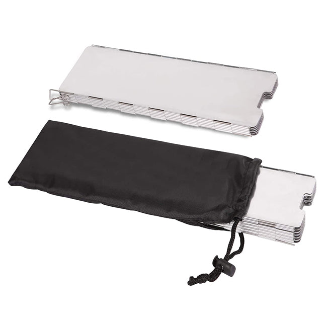 PureQ Aluminium BBQ Wind Shield