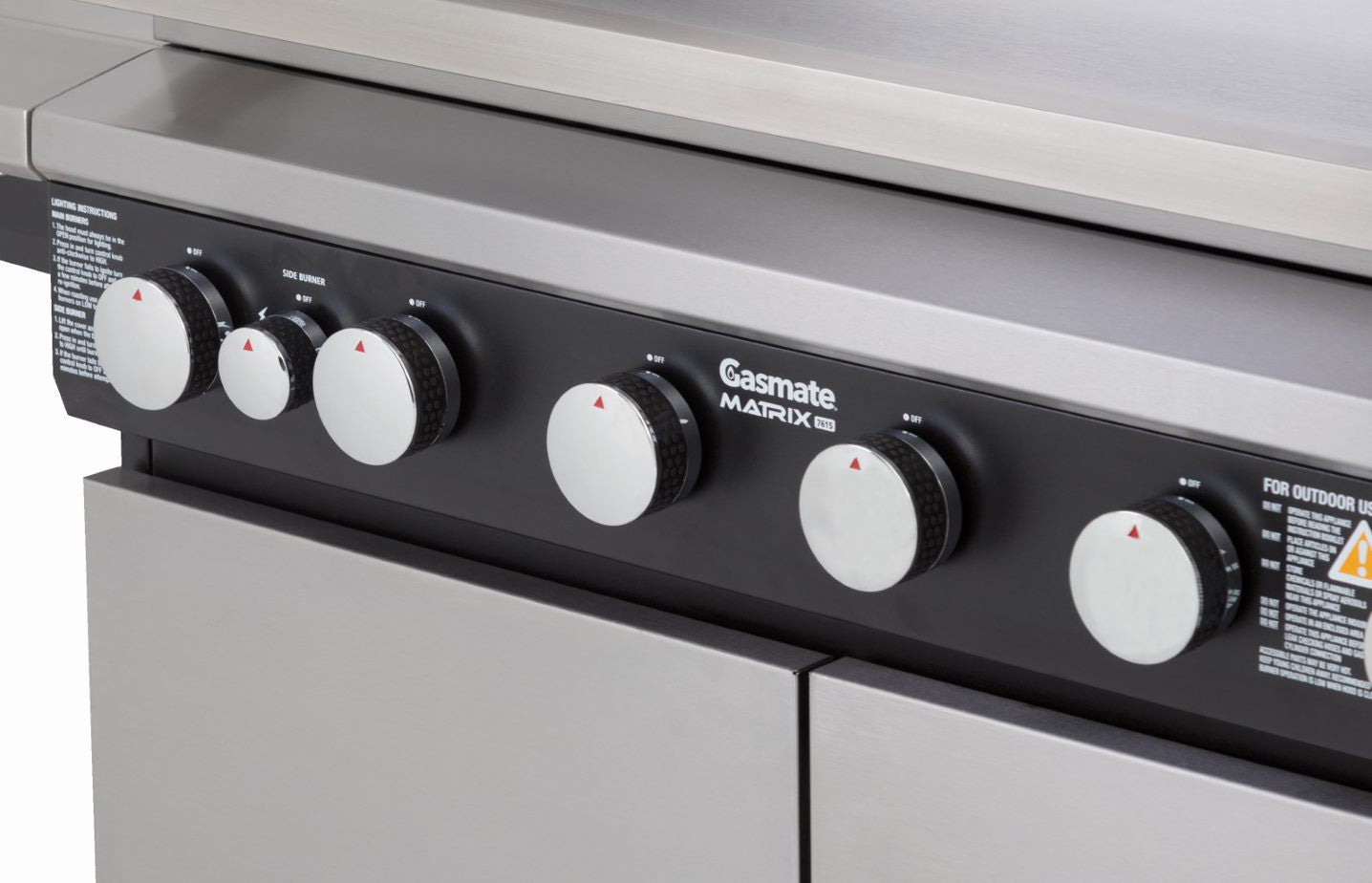 Gasmate Matrix 7615 Gas BBQ - 6 Burner