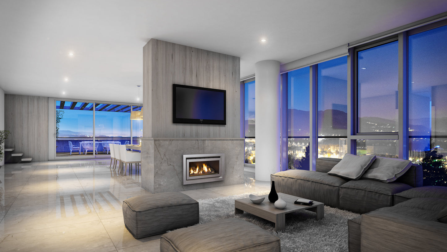 Escea DL850 High Output Gas Fireplace