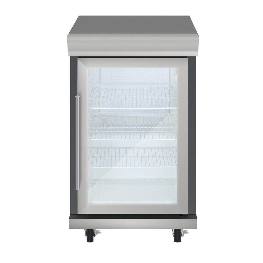 Gasmate Avenir Bar Fridge - 68 Litre Stainless Steel