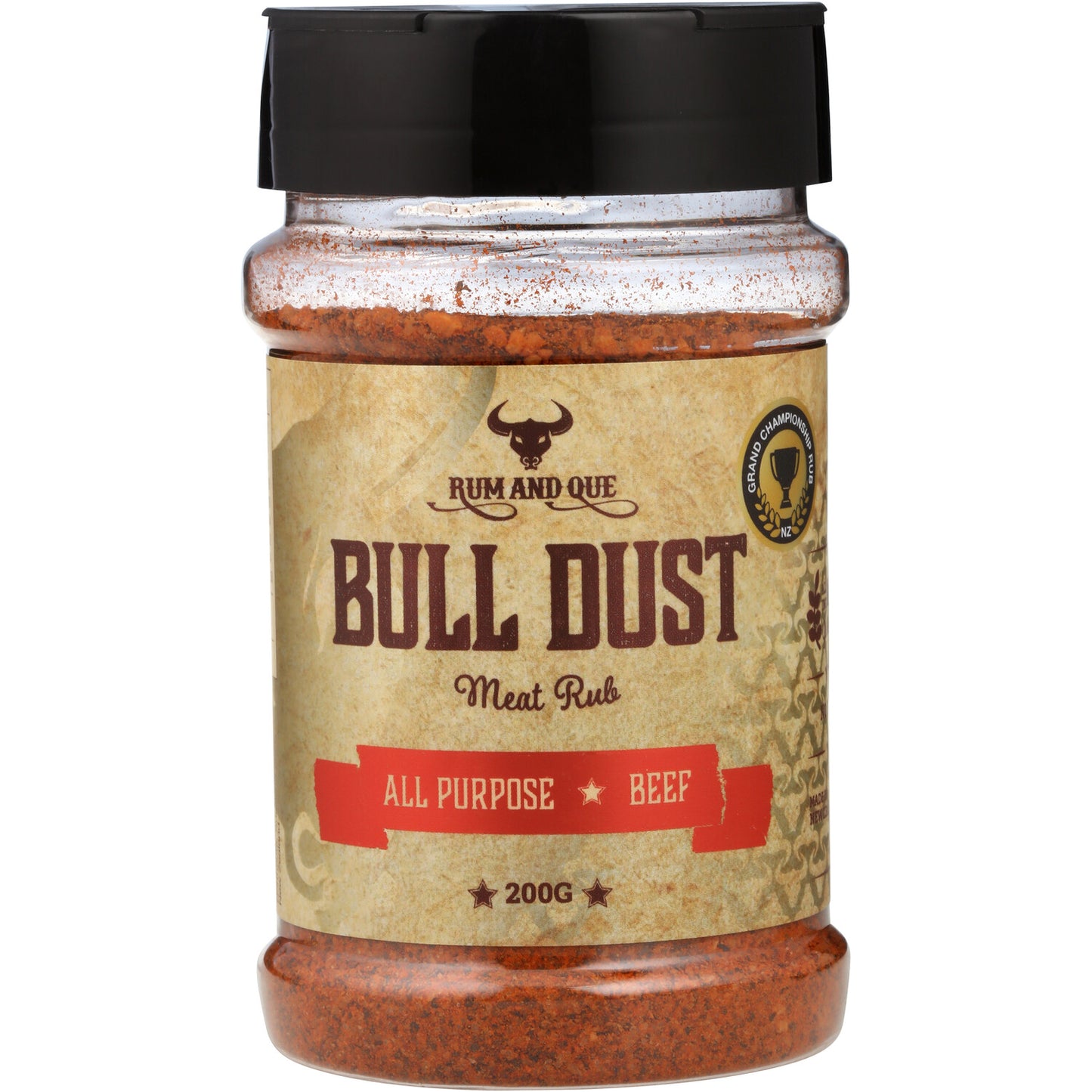 Rum and Que Bull Dust - Shaker 200g