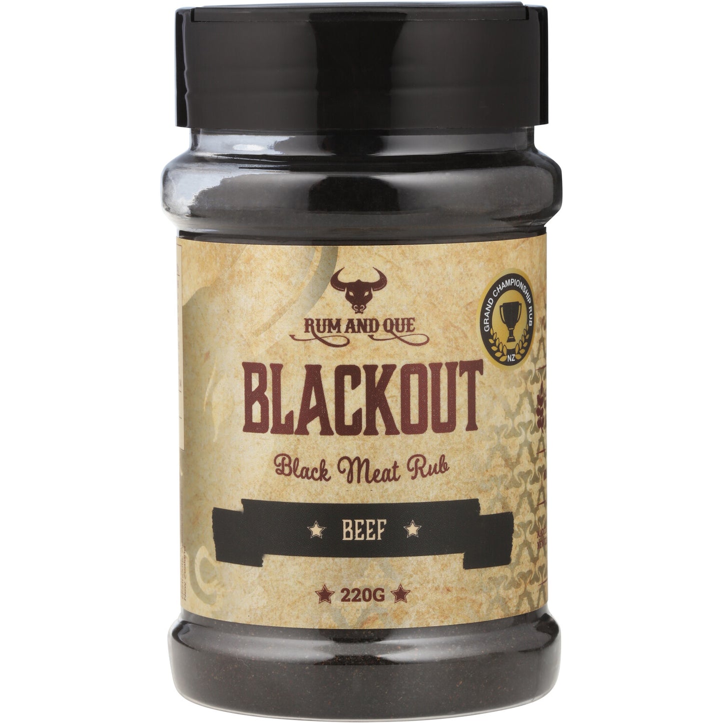 Rum and Que Blackout - Shaker 200g