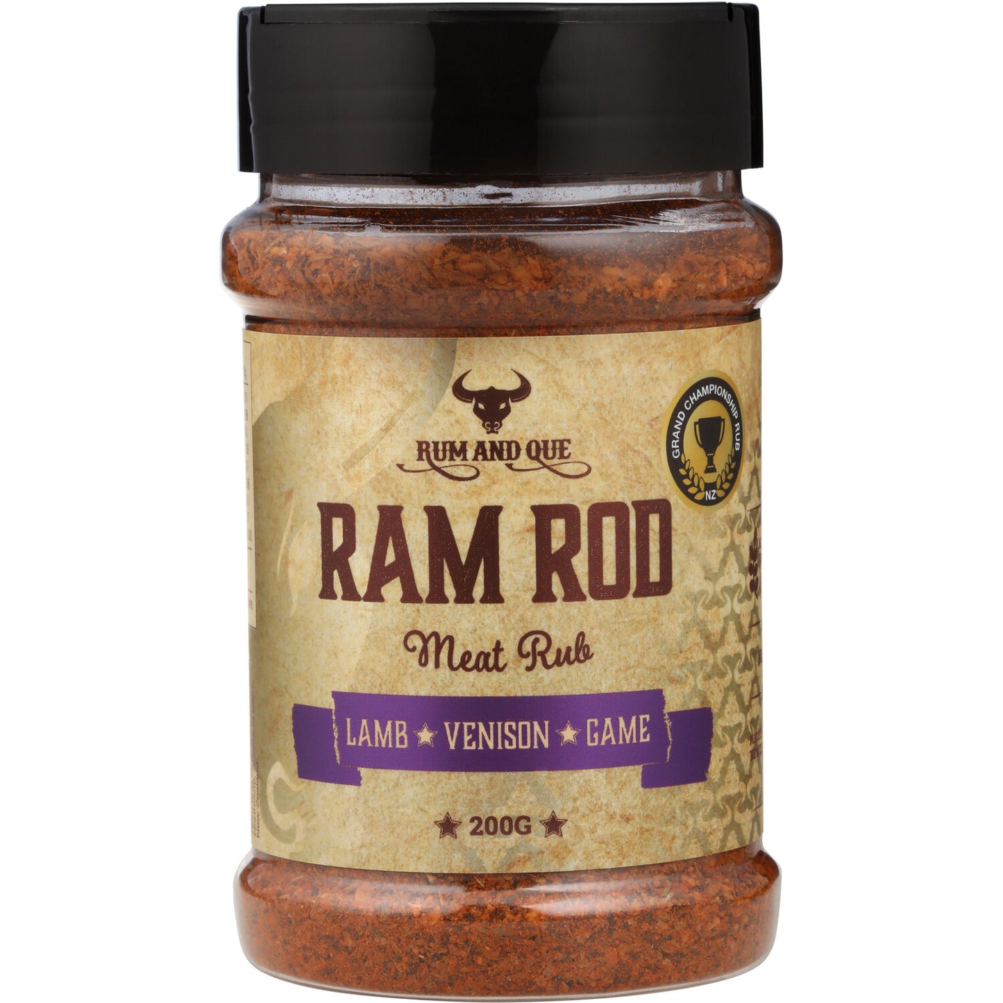 Rum and Que Ram Rod - Shaker 200g