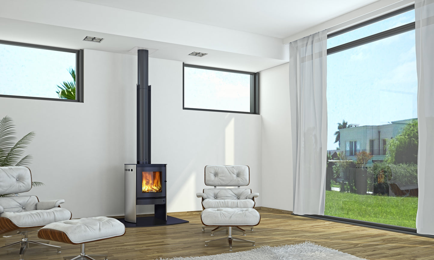 Bosca Spirit 550 Stainless Steel Wood Fire