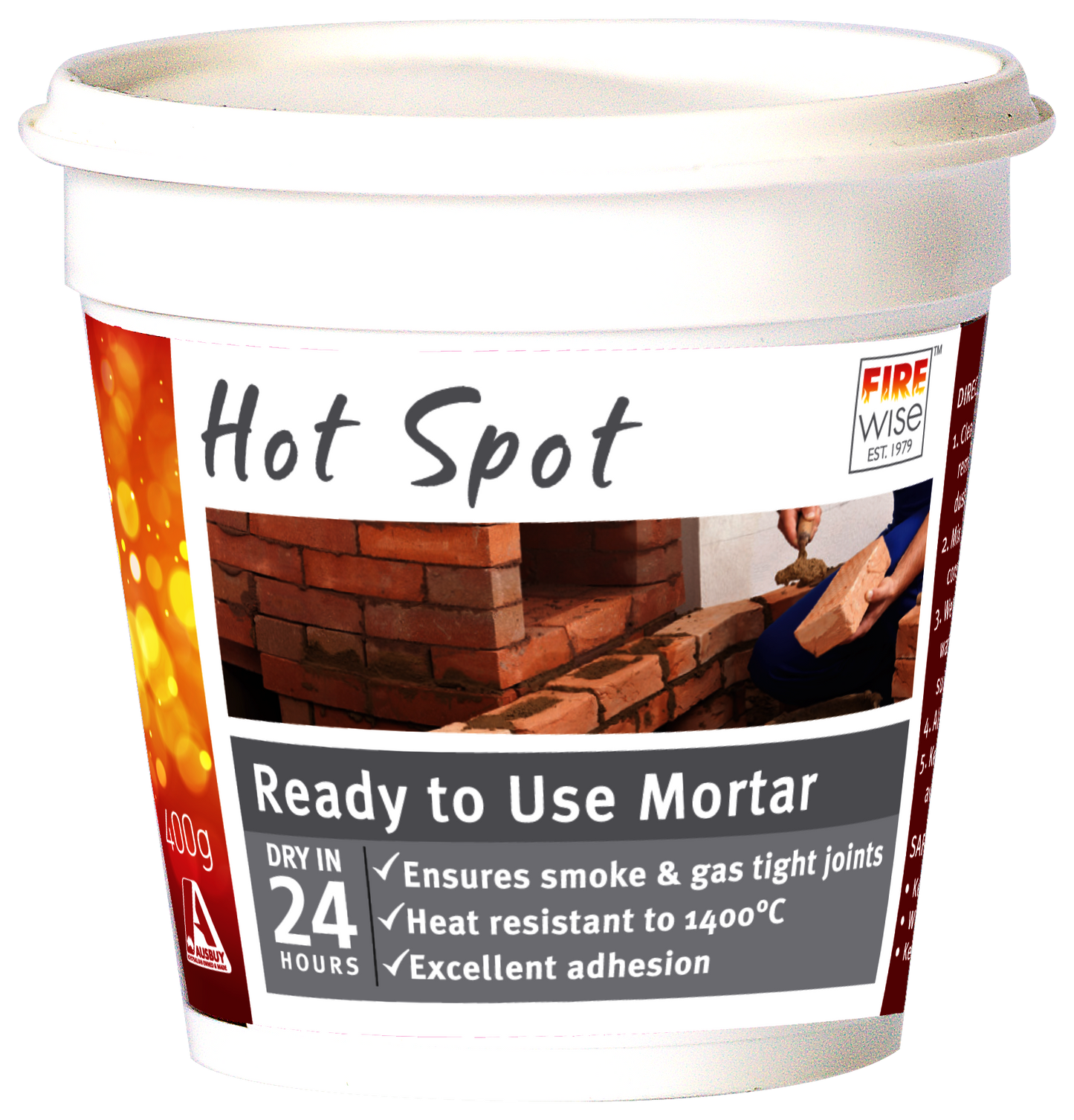 Firewise Hi-Temp Redi-Mortar