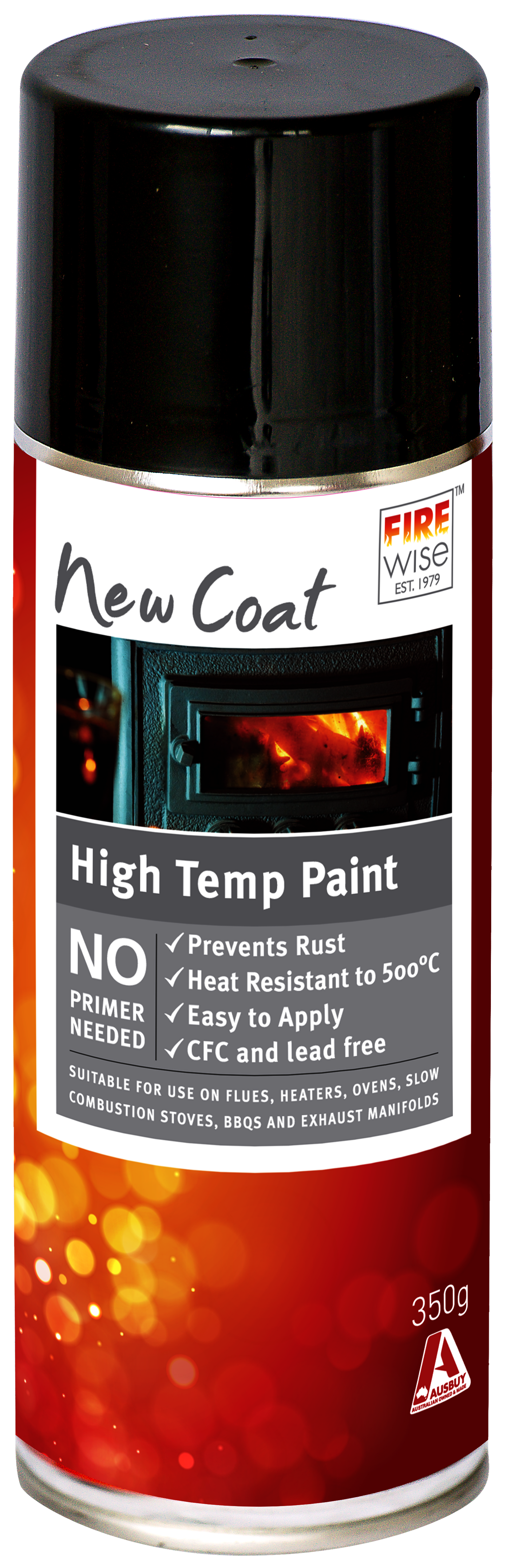 Firewise New Coat High Temp Paint