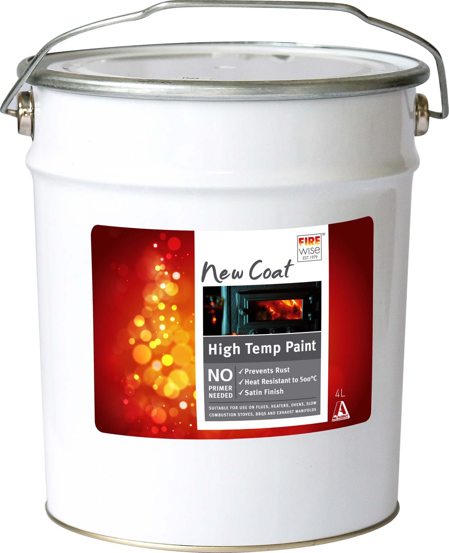 Firewise New Coat High Temp Paint