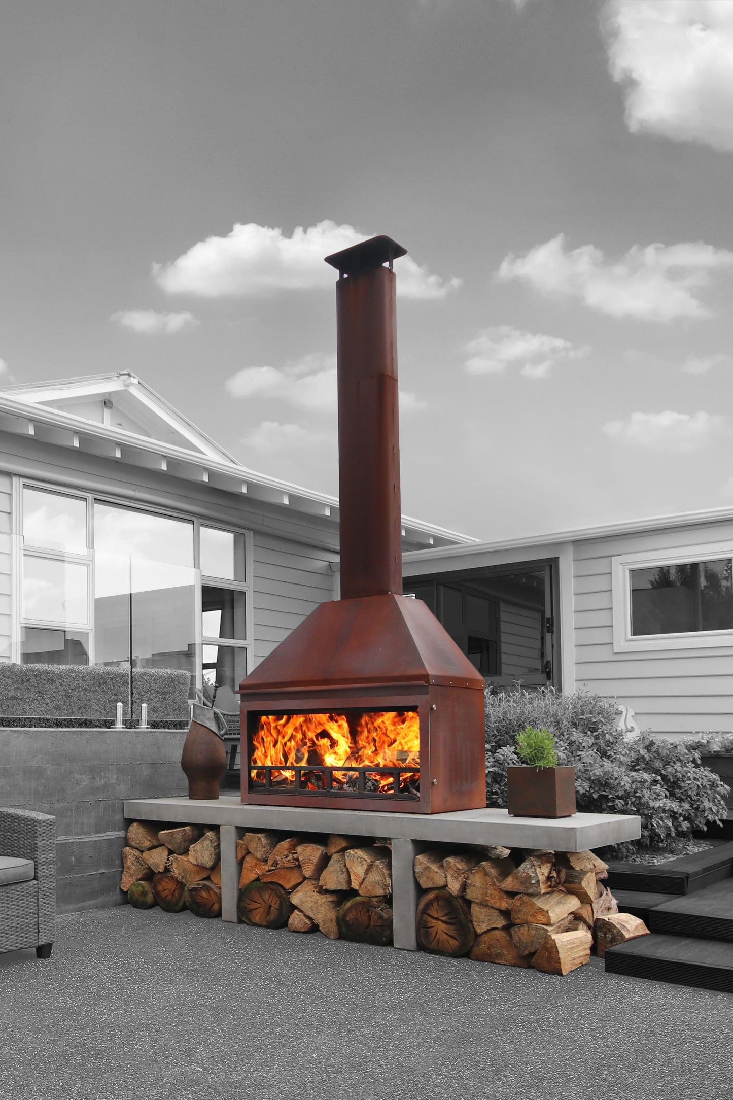 Yunca Denva Outdoor Fire and BBQ