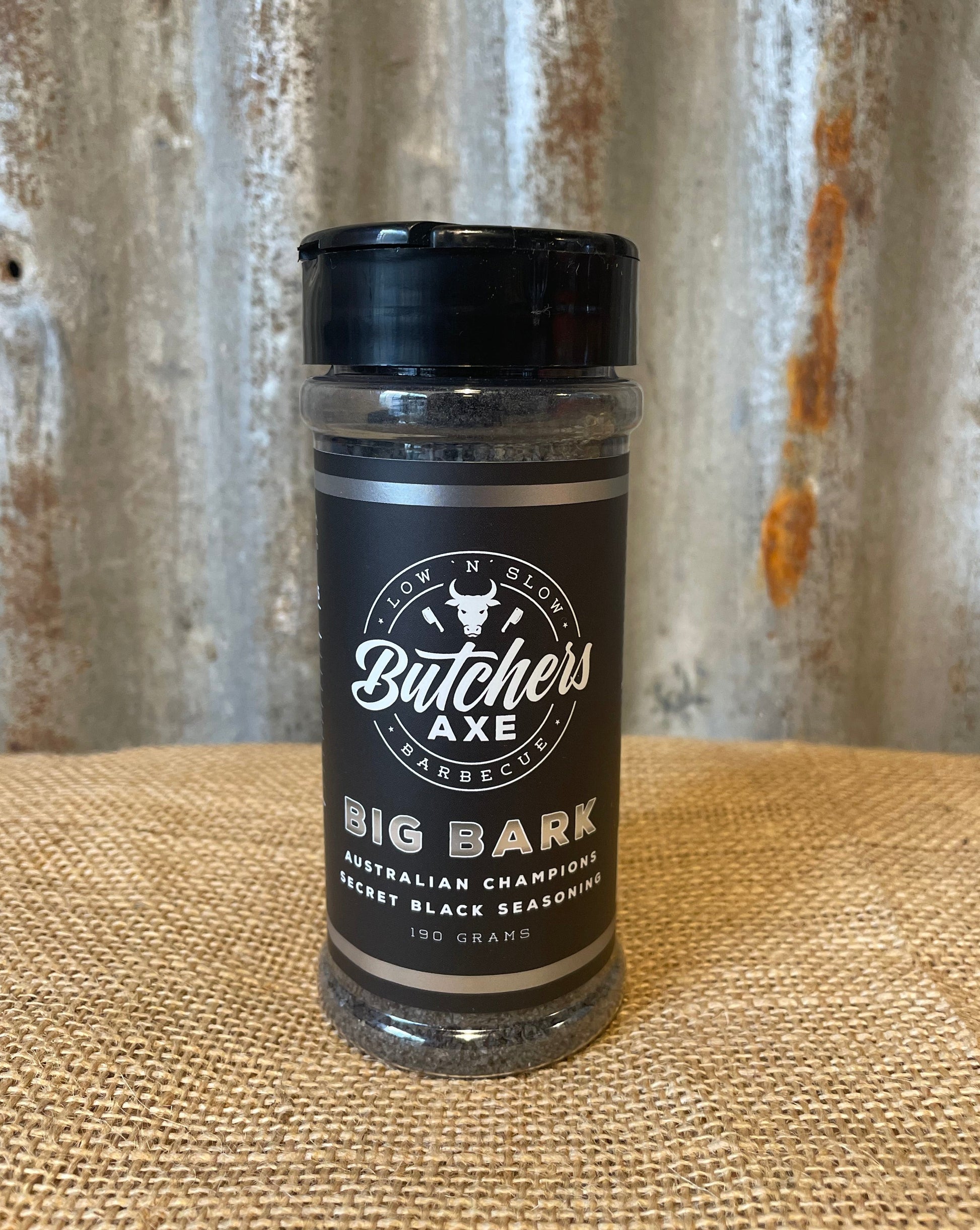 Butchers Axe Big Bark - Secret Black Seasoning