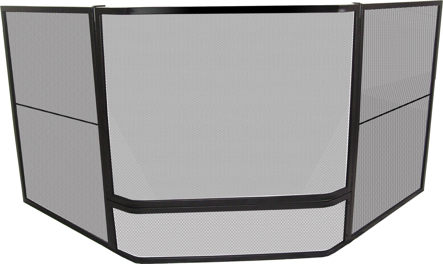 Fireup Mesh Corner Child Fire Guard with Gate