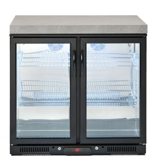 Crossray 4-Burner Premium Black Outdoor Kitchen