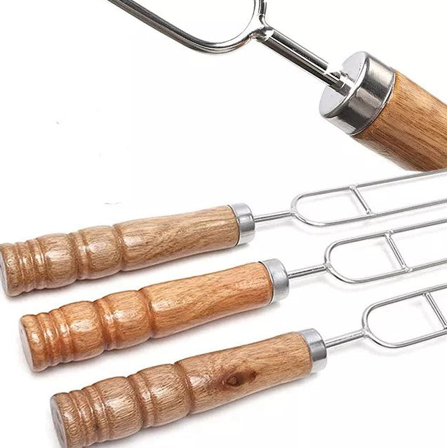 PureQ Hibachi Dual Prong Skewer