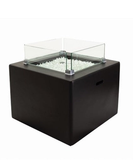 Gasmate Obsidian Square Gas Fire Table