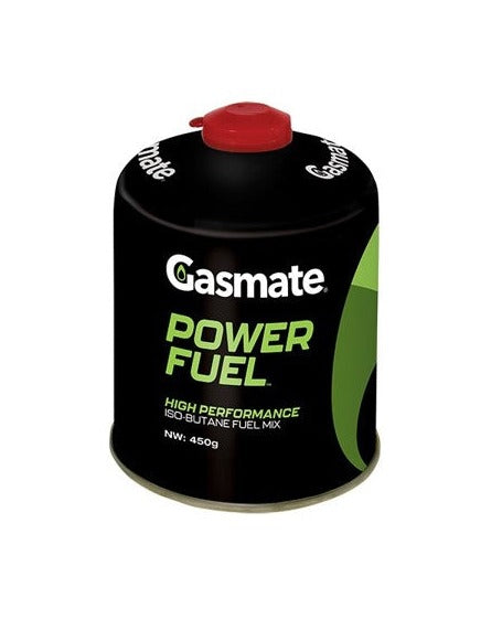 Gasmate Power Fuel Iso-Butane Canisters - 450G