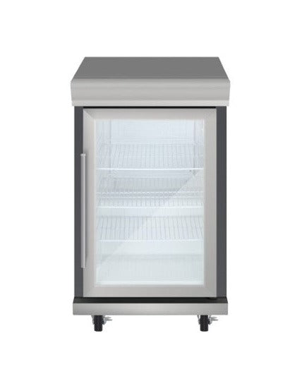 Gasmate Avenir Bar Fridge - 68 Litre Stainless Steel