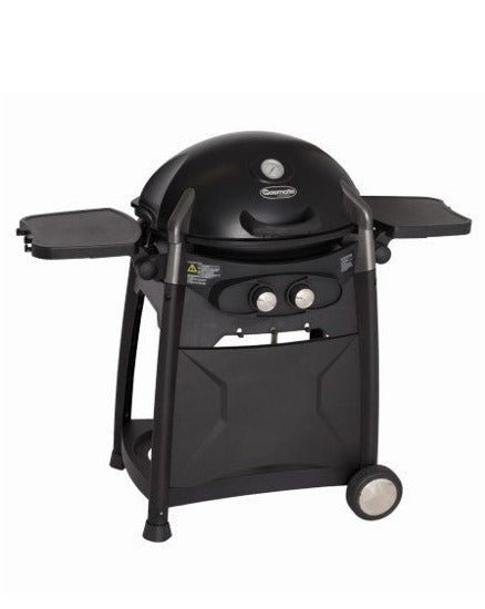 Gasmate Odyssey 2T Gas BBQ with Trolley - 2 Burner