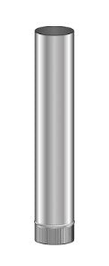 SFP Hi Therm Flue Pipe 1200mm - Black