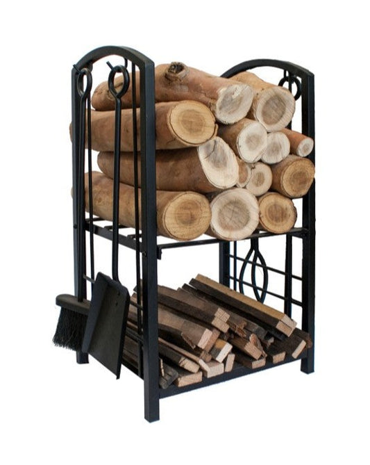 Fireup Small 2-Tier Woodrack with Tools