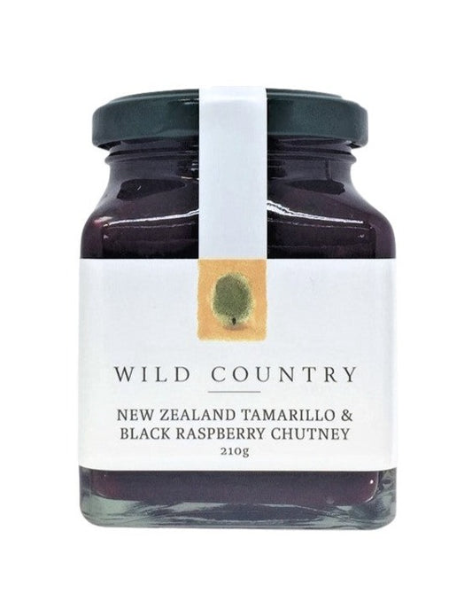 Wild Country - NZ Tamarillo and Black Raspberry Chutney