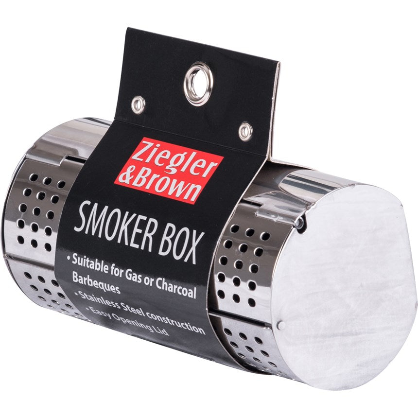Ziegler & Brown Stainless Steel Smoker Box