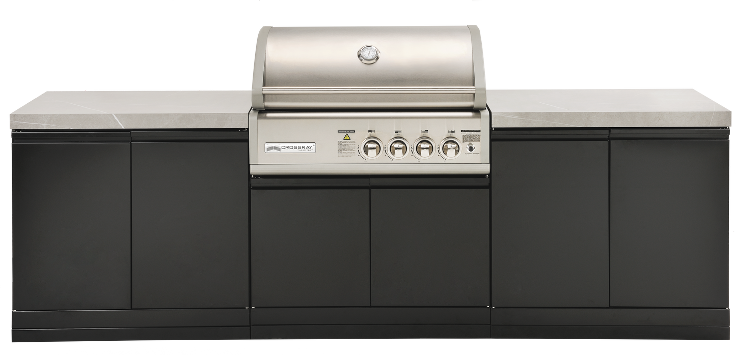 Crossray 4-Burner Outdoor Kitchen