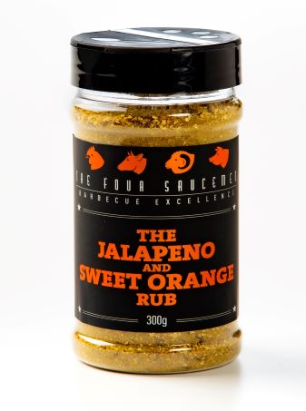 The Four Saucemen - The Jalapeno and Sweet Orange Rub 300g