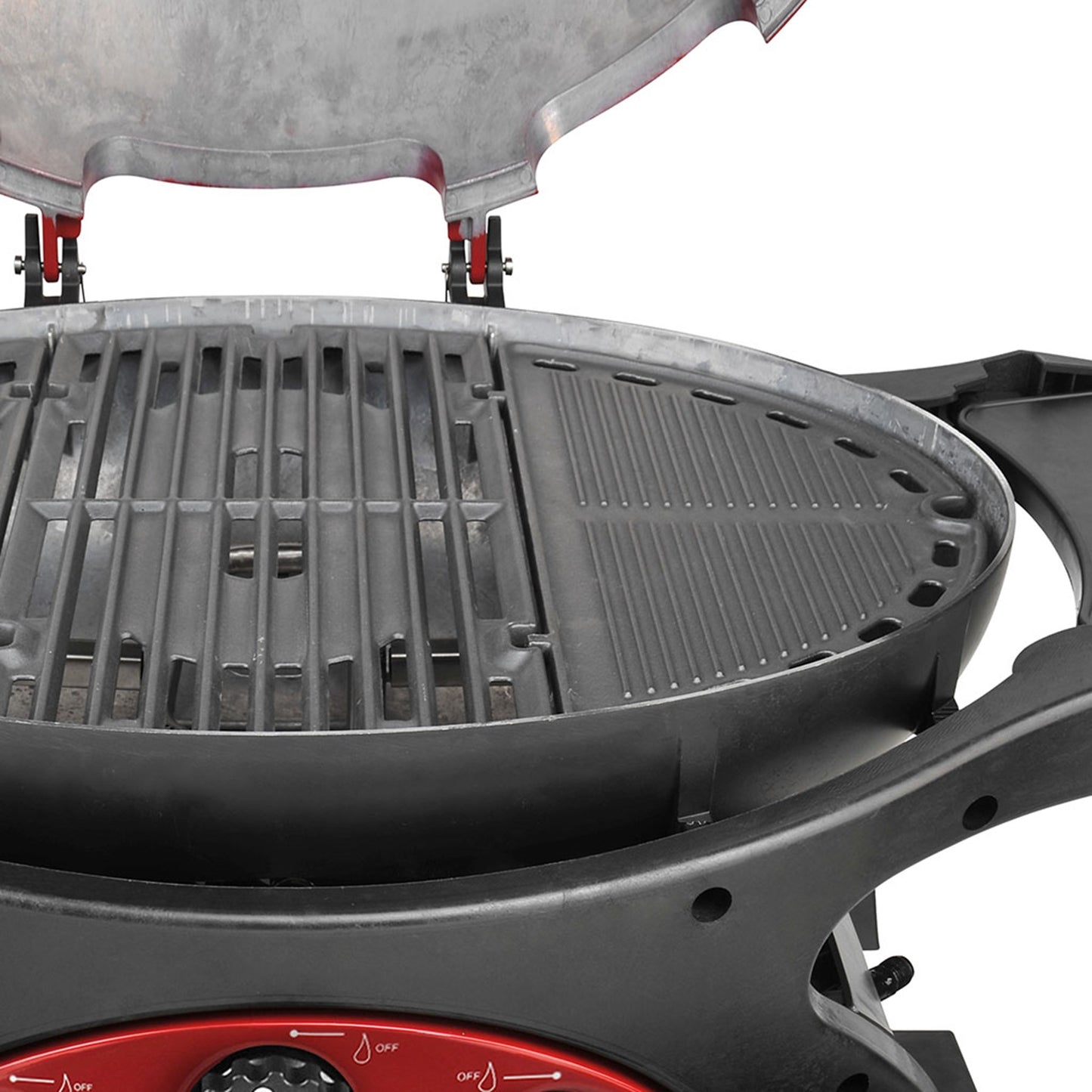 Ziegler & Brown Reversible Small Hotplate - Triple Grill