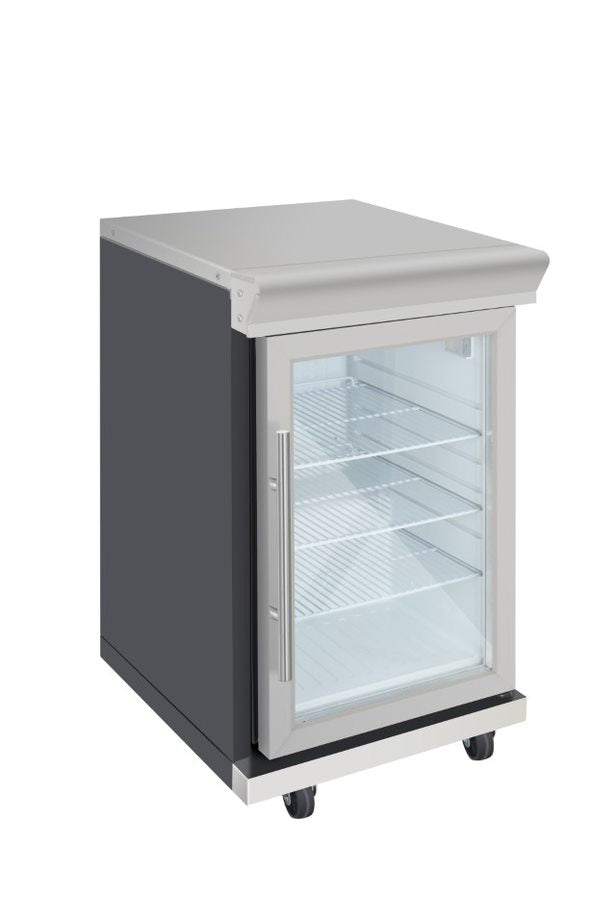 Gasmate Avenir Bar Fridge - 68 Litre Stainless Steel