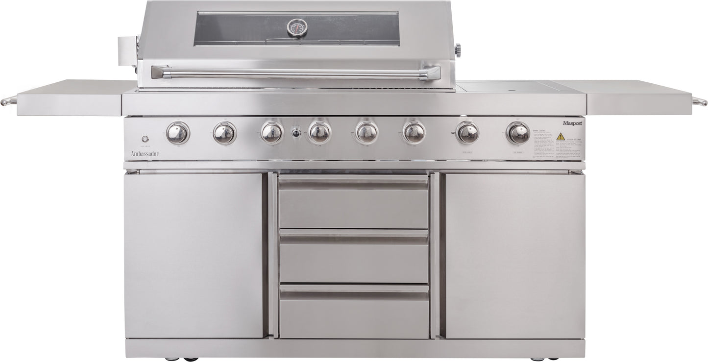 Masport Ambassador Grill - Stainless Steel
