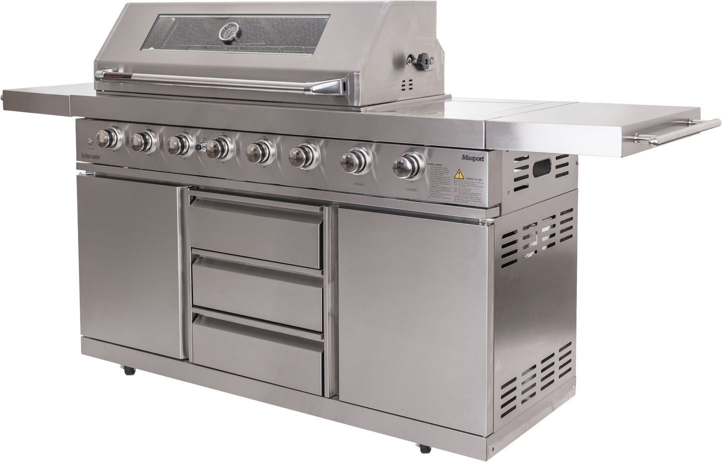 Masport Ambassador Grill - Stainless Steel