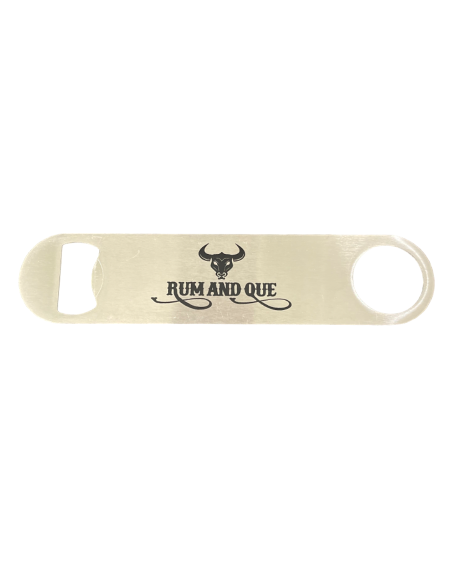 Rum and Que Bottle Opener